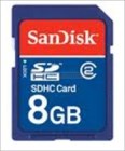 Thẻ nhớ SD SANDISK 8GB